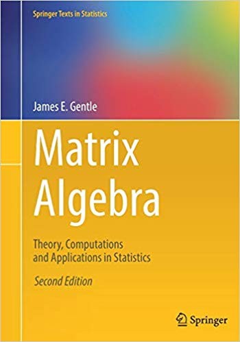 Copertina di Matrix Algebra