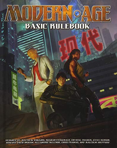 Copertina di Modern AGE Basic Rulebook