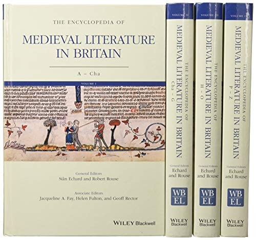 Copertina di The Encyclopedia of Medieval Literature in Britain, 4 Volume Set