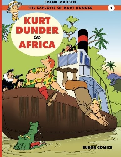 Copertina di Kurt Dunder in Africa