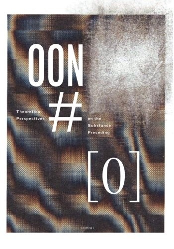 Copertina di theoretical perspectives on the substance preceding [nothing].
