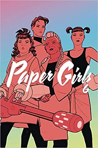 Copertina di Paper Girls, Vol. 6