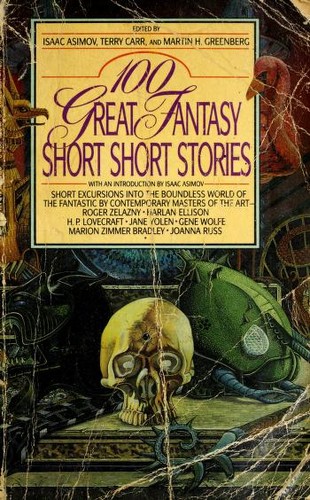 Copertina di 100 Great Fantasy Short Short Stories