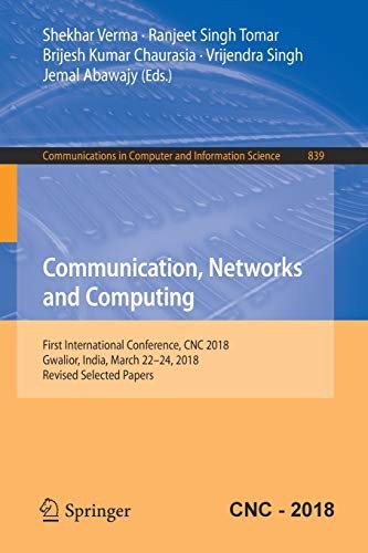 Copertina di Communication, Networks and Computing