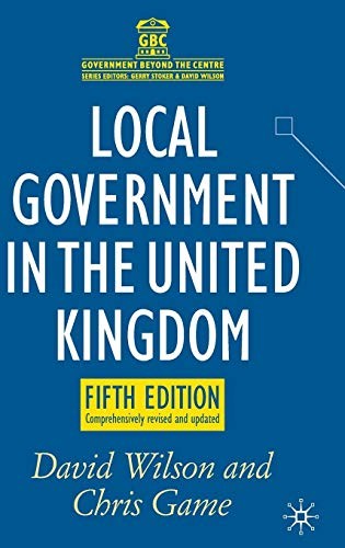 Copertina di Local government in the United Kingdom