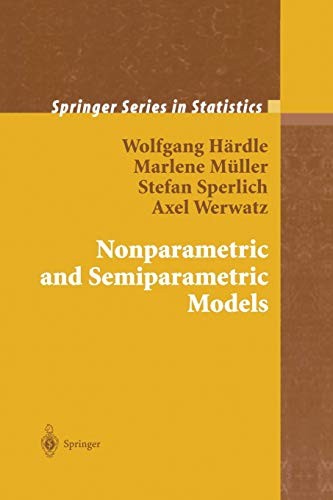 Copertina di Nonparametric and Semiparametric Models