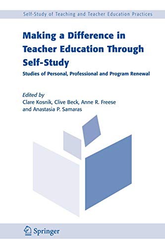 Copertina di Making a Difference in Teacher Education Through Self-Study