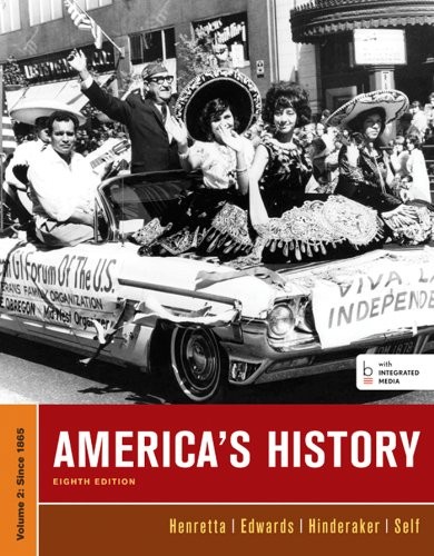 Copertina di America's History, Volume II