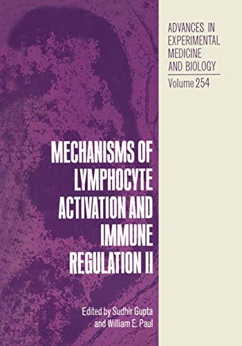 Copertina di Mechanisms of Lymphocyte Activation and Immune Regulation Ii