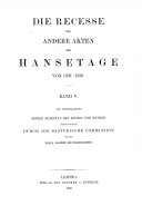 Copertina di Hanserecesse